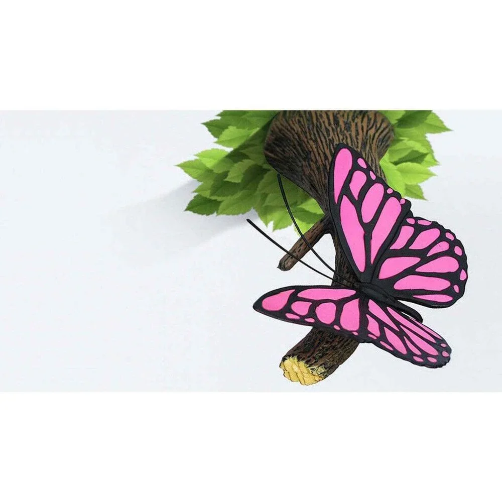 Pink Butterfly 3D Deco LED Light Wall Mounted Nursery or Kids Room